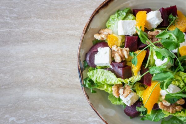 Photo Colorful salad